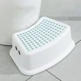 thumbnail image 1 of 100Fens Toilet Stool Squatting Poop Stool Bathroom Potty Step Stool Toilet Assistance Steps Step Stool Fits All Toilets Detachable Stackable, 1 of 1