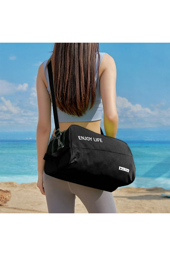Travel Bag Men and Women Hand Luggage Training Bag Lightweight Watertight Men's Medium Sports Fitness Bag Suitable for Outdoor