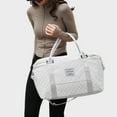 thumbnail image 1 of 100Fens Travel Duffle Bag For Women Sport Gym Tote Bag With Toiletry Bag Large Overnight Bag For Women Girls Travel Gym Bag For Labor, 1 of 6