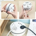 thumbnail image 1 of 100Fens Travel Plug Adapter,Universal Power Strip,Power Strip With Usb C And 3 Usb Ports,3 Ac Outlets,6.7Ft Extension Cord,Compact For Travel, 1 of 6