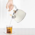 thumbnail image 1 of 100Fens Whistle Stovetop Tea Kettle Food Grade Stainless Steel Fast Boiling Hot Water High Capacity 2.2 Quarts With Handle, 1 of 6