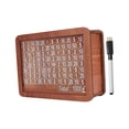 thumbnail image 1 of 100Fens Wooden Money Box With Money And Numbers With Counter Crafts Portable Storage Case Money Saving Box For Adults Child, 1 of 1