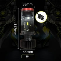 100Fens Y7D H4 LED Headlight Car Light 6500K 90W 18000LM Conversion Kit High/Low Beam