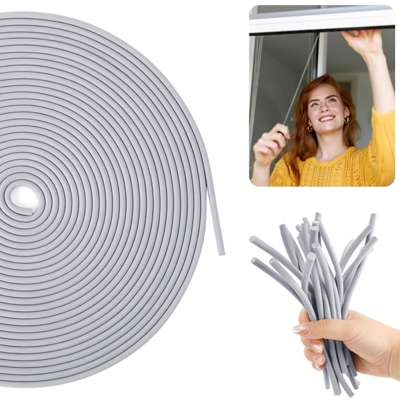 100Ft Backer Rod 1/8 Inch,EPDM Rubber Foam Backer Rod Caulk Saver for Gaps and Joint Concrete Filling,Gery Concrete Expansion Joint Filler