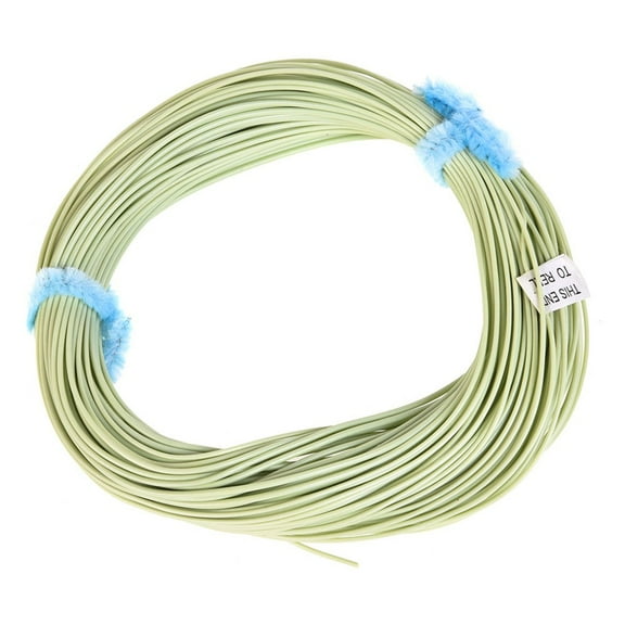 100Ft Forward Floating Fly Fishing Line Fly Fishing Main Line Wthout Connectors Wf-8F Green Fruit Fangkenuo