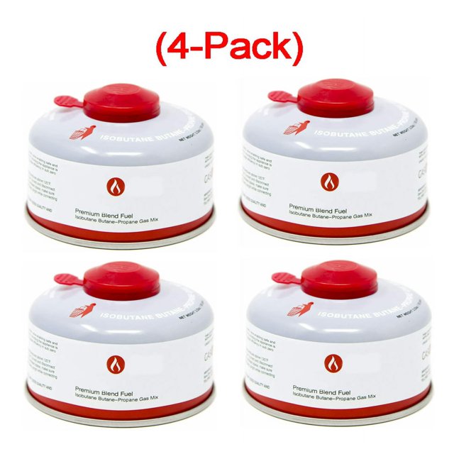 100G 4oz Isobutane ButanePropane Fuel Blend Canister Can Camping