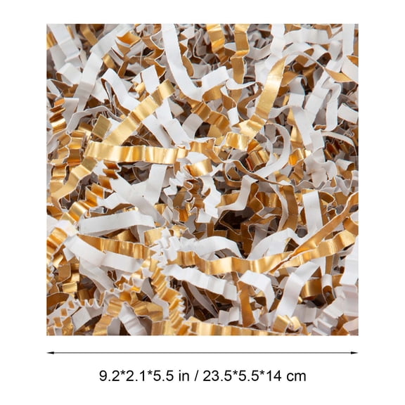 100G/Bag Crinkle Paper Shredded Raffia, Gift Box Filling Confetti Decorative Supplies, Party and DIY Craft Wrapping Accessories for Gift Packaging