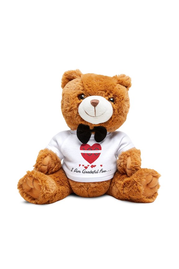 100Gratitudes Teddy Bear with T-Shirt