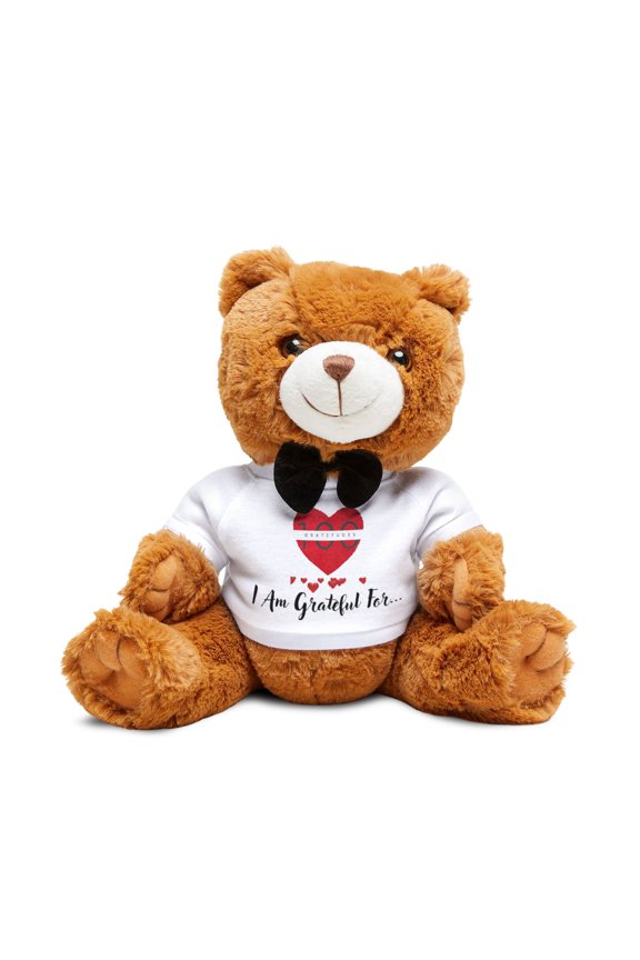 100Gratitudes Teddy Bear with T-Shirt