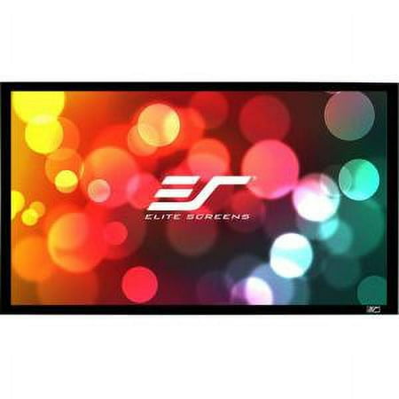 Elite Screens - SableFrame 100" Projector Screen - Velvet black