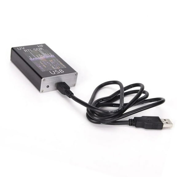 100Khz-1.7Ghz Full Hf Rtl- Usb Tuner Receiver R820T+8232 Ham