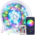 thumbnail image 1 of 100LED 33ft String Lights with Remote and APP Control Color Changing 10m 100LED Fairy Lights Twinkle Firefly Lights for Bedroom DIY Wedding Party, 1 of 9