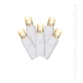 thumbnail image 1 of 100Lt x 48 ft. Long Wide Angle White Wire Curtain Light Set with Warm White LED Lights, 1 of 1