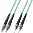 thumbnail image 1 of 100M - 10 Gigabit (10Gb) OM3 Duplex Fiber Optic Cable (50/125) - Long Length - FC to ST, 1 of 1