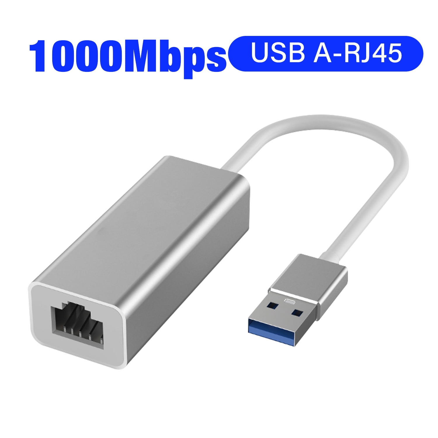 100M 1000Mbps Adapter USB 3.0 Type C to RJ45 Lan For Laptop