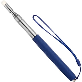 100M Long Telescopic Teacher Pointer Stick with Hand Lanyard, Teaching Pointer for Classroom, Hand Pointer Extendable Pointer Stick Retractable Pointer Handheld Presenter(Black)