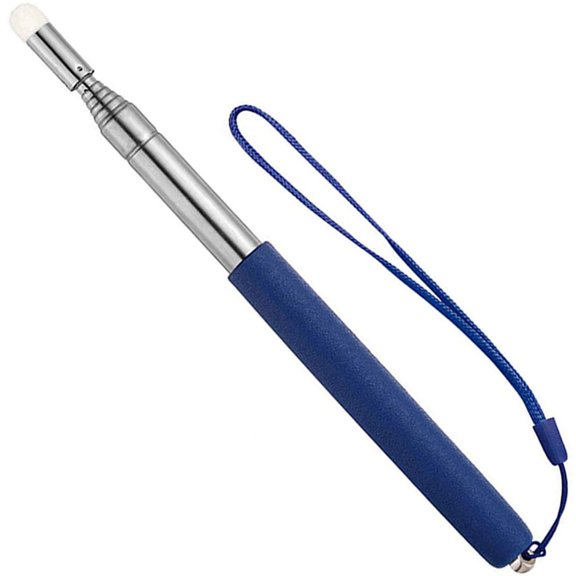 100M Long Telescopic Teacher Pointer Stick with Hand Lanyard, Teaching Pointer for Classroom, Hand Pointer Extendable Pointer Stick Retractable Pointer Handheld Presenter(Black)
