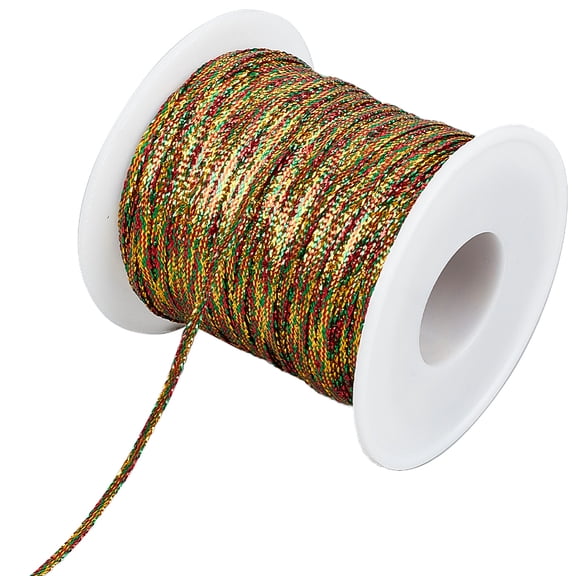 100M Nylon Ribbon Clothes Accessories Flat Colorful 1/8 inch(3mm) about 109.36 Yards(100m)/Roll