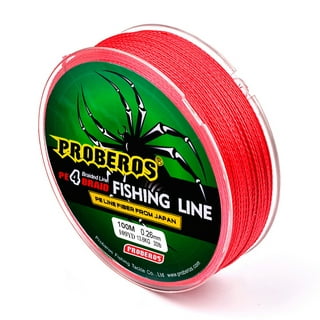 Floleo Clearance Super Strong Abrasion Resistant PE braid Fishing Line 4  Strands 300M 30LB