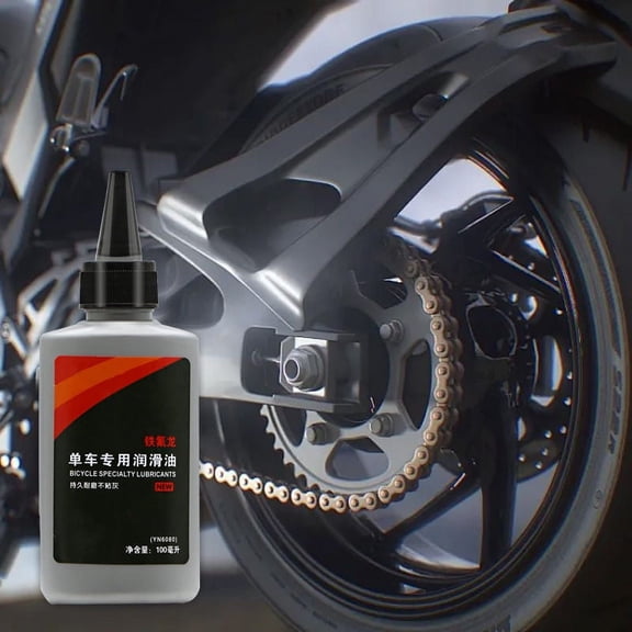 100ML Bike Chain Lubricant Oil for Mountain Bicycles - Long-Lasting Friction Reduction and Versatile Cleaning Solution - Essential Gear Maintenance for Smooth Riding and Chain Protection