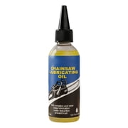 100ML Chainsaw Oil, Bar and Chain Oil, Multi-Purpose Bar and Chainsaw Lubricant, Reduces Wear Long-Lasting, for Gas, Electric Saw, and Pole Saw, 1Pc, Anti-Corrosion and Anti-RustBlack,5.7x1.6"
