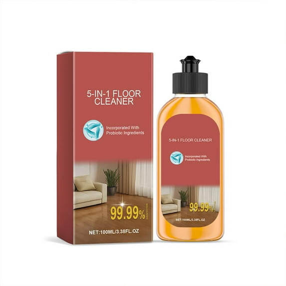 100ML Concentrated Hardwood And Tile Floor Cleaner Polish With Refreshing Scent