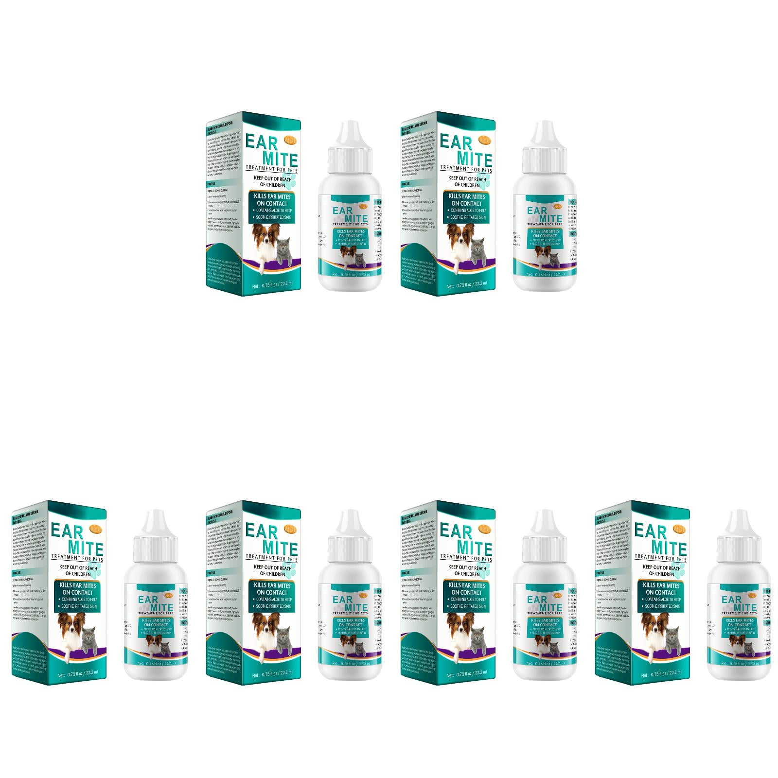 100ML Dog Ear Cleaner Pet Ear Cleaning Ear Cleaner Drops Ear For Dogs