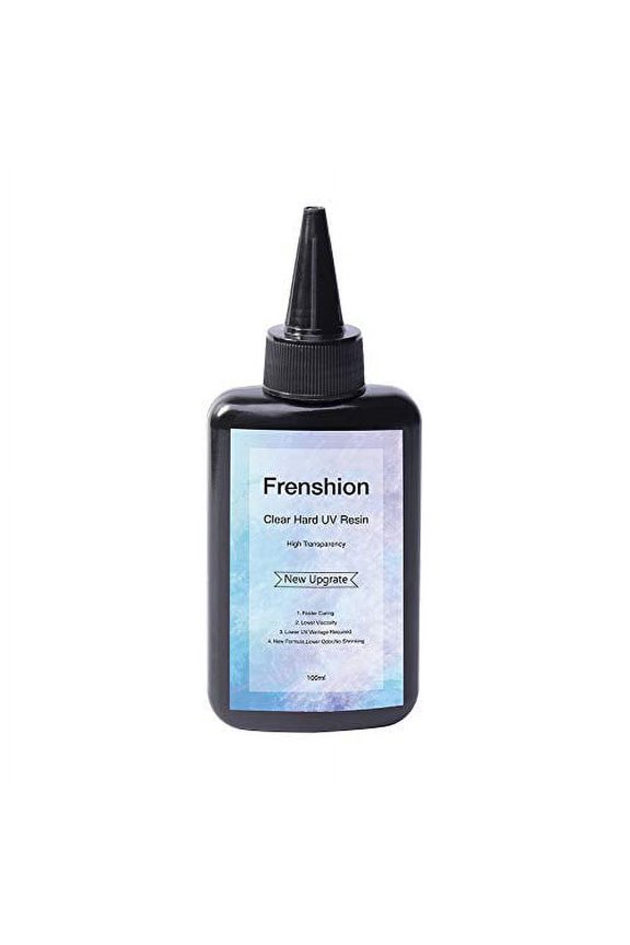 100ML Hard Type Crystal Epoxy Resin, Resin Adhesive Glue For Jewelry Making Craft Decoration