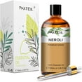 thumbnail image 1 of PHATOIL 3.38 Fl Oz Neroli Essential Oil for Diffuser Skin, 100% Pure Natural Neroli Oil for Aromatherapy, Candle, Bath Bomb & Soap Making Scent DIY, Floral Scent, 1 of 7