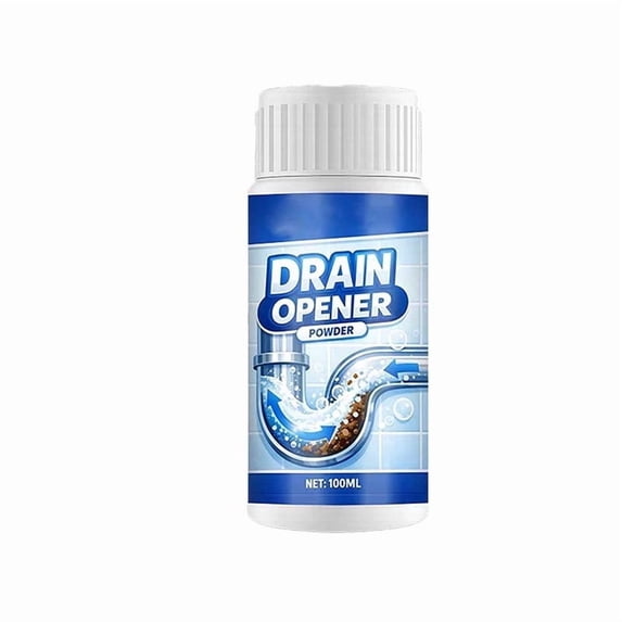 100ML Opener Powder Powerful Clog Remover for Sink Shower Toilet Kitchen Pipe Fast Acting Cleaner