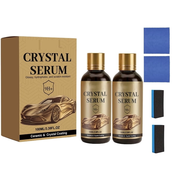 100ML PTZ Crystal Serum – Advanced Graphene Ceramic Coating for Cars,9H Graphene Coating for Auto Car Detailing