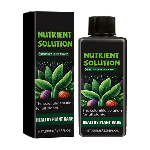 100ML Plant Nutrient Solution, Yellowing And Falling Leaves Of Flowers And Lawns, Universal Plant Seedling Strengthening Nutrient Fertilizer
