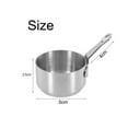 thumbnail image 1 of 100ML Pot Gravy Stainless Steel Milk Pot Mini Sauce Pan Non Stick Small Saucepan, 1 of 6