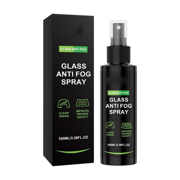 100ML Streak Free Auto Glass Cleaner, No-residue Window Care Liquid, Quick Clean Spray for Car Windshield, vehicle window daily stain removing work