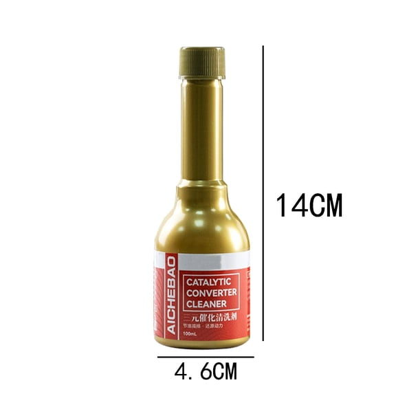 100ML Vehicle Internal Carbon Deposit Cleaner, Automotive Catalytic Converter Cleaning Agent, Efficient Engine Carbon Remover For Car Exhaust Catalyst System Daily Maintenance