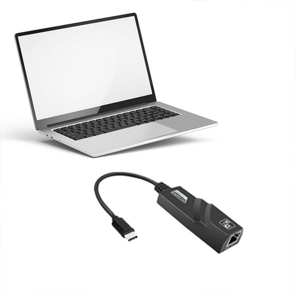 100Mbps USB to RJ45 LAN Adapter for Laptop Desktop PC MacBook Wired Internet Plug and Play Black2