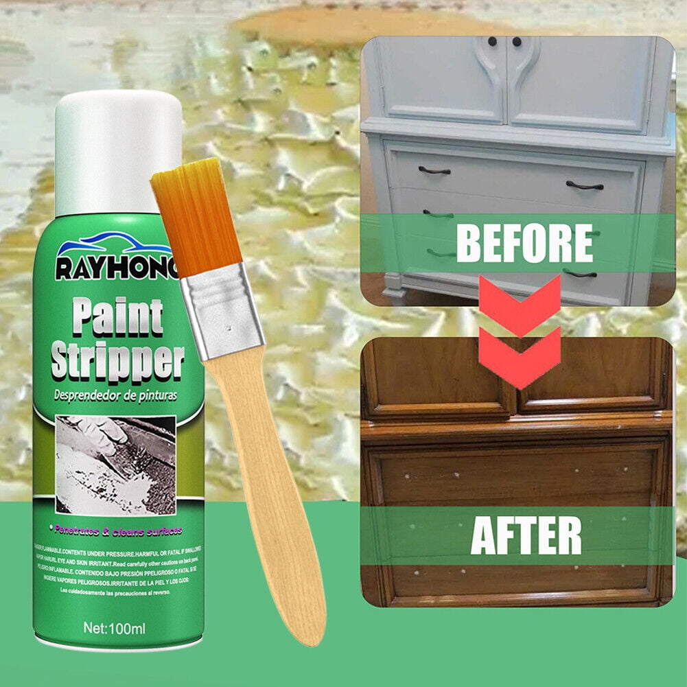 100Ml Car Paint Remover Metal Surface Paint Stripper Brush For Auto Wall Marine Automotive Paint