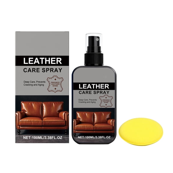 100Ml Deep Nourishing Leather Cleaner Lanolin Leather Care Moisturizing Softening Breathable Leather Protection