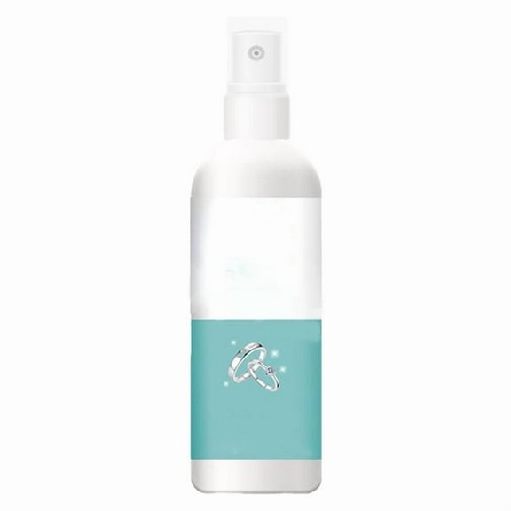 100Ml Jewelry Cleaner Spray For Silver Gold And Diamond Rings To Remove Tarnish And Dirt