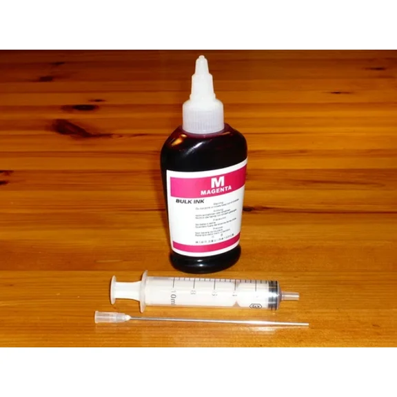 100Ml Magenta Bulk Refill Ink For Brother Inkjet Printer