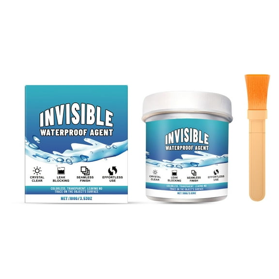 100Ml Transparent Waterproof Glue For Indoor And Outdoor Use Strong Sealant With Brush