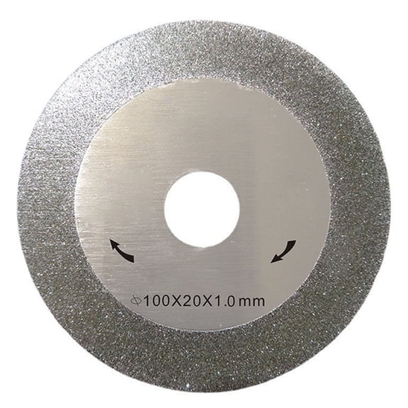 100Mm Glass Cutting Disc Diamond Marble Saw Blade Ceramic Tile Jade Polishing Cutting Tool Brazing Bottle Grinding Smile Home