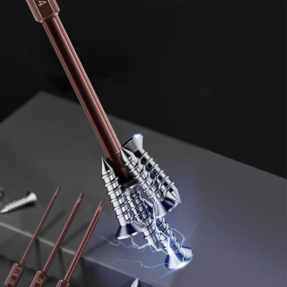 100Mm H1.5-H6 Alloy Steel Magnetic Hex Head Screwdriver Bits Screw Driver Tools 2.5