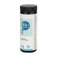 thumbnail image 1 of 100PC 16-in-1 Swimming Pool Test Strips,PH Alkalinity Hardness Copper Iron Bromine Multi-Parameter Water Test Kit,Quick & Accurate Results,Suitable for Pools,Hot Tubs & Spas, 1 of 2