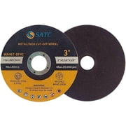 100PC 3 inch Cut off Wheels 3/8 Arbor Metal Cutting Disc Blade Die Grinder Tool
