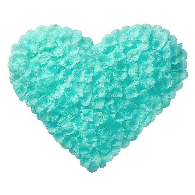 100PC Artificial Rose Petals Silk Petals Bright Silk Fabric Real Bridal