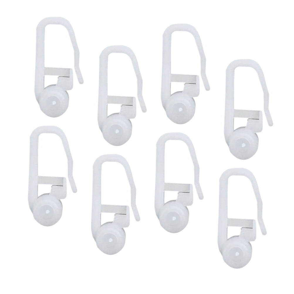 100PC Bed Curtain Special Hook Accessories Curtain Hanging Ring with ...