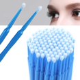 thumbnail image 1 of 100PC Eyelash Extension Micro Brushes Disposable Makeup Applicators For Precise Lash Glue Application, 1 of 7