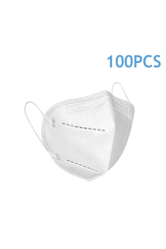 100PC KN95 Face Masks Breathable Disposable Facemask Comforta Blerespirator For Outdoors Home Office