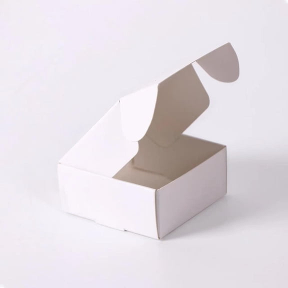 100PC Paper Box Creative Jewelry Gift Box Boutique Handmade Flower Decorate Mini 2.16 X 2.16 X 0.98